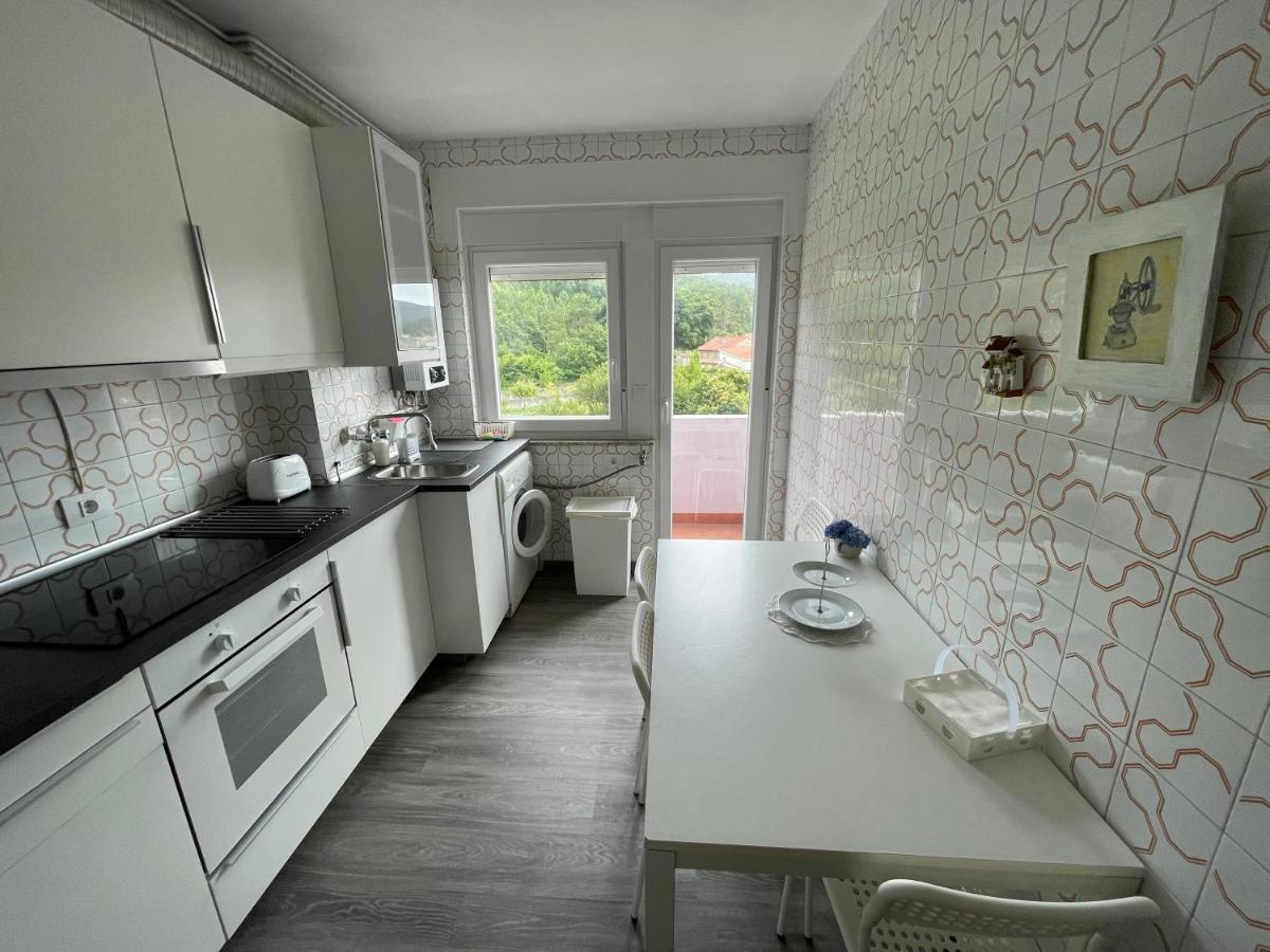 Apartamento Playa De Carnota Buitenkant foto